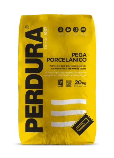 PERDURA PORCELANATO BLANCO 20 KG PERDURA